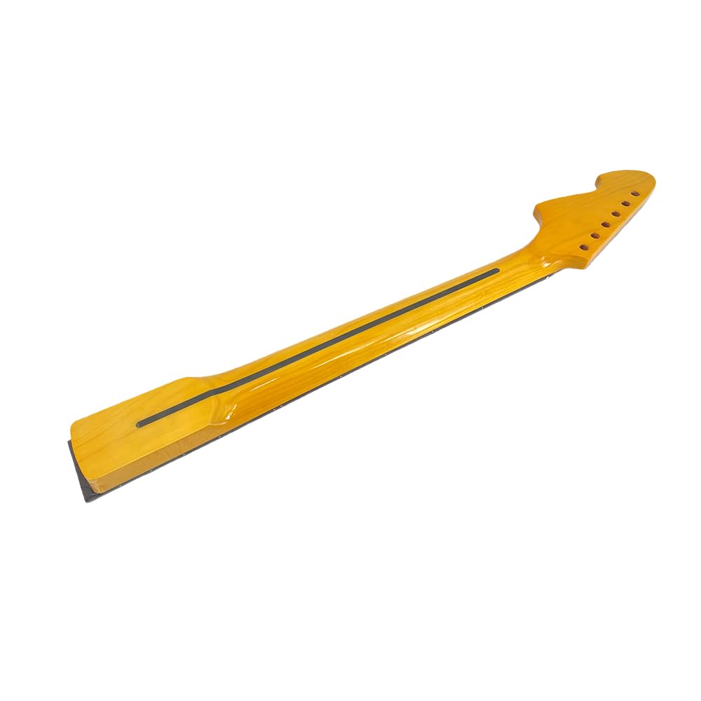 Amazon.com: VetimobatoYellow Paint Maple Electric Guitar Neck 6